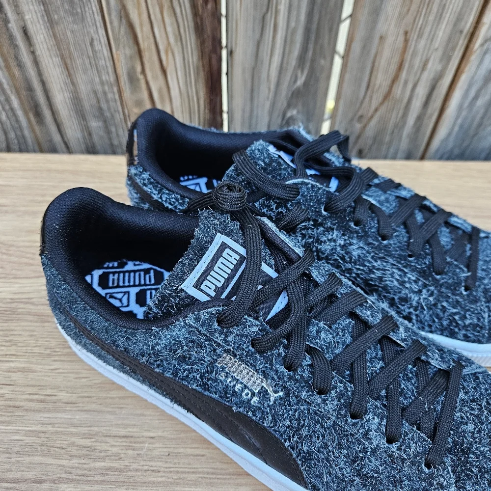 Puma Textured Black Sneakers Womens Size 9 - Picture 12 of 16